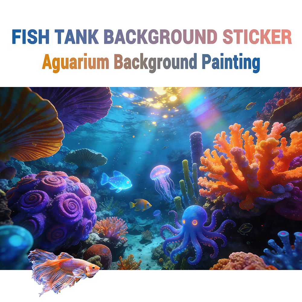 Aquarium Fish Rainbow - The underwater world under the rainbow