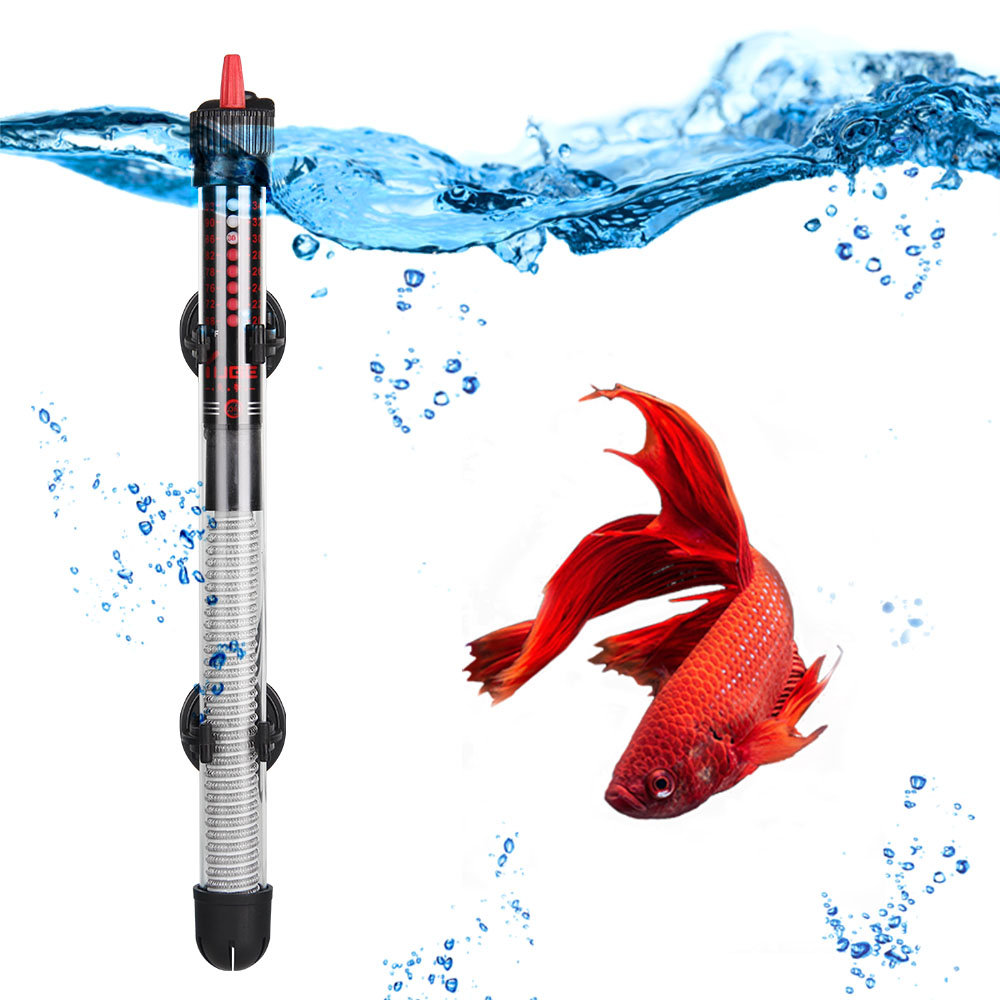 Aquarium Heater Submersible - 110v-220v Adjustable Temperature Thermostat Heater Rod
