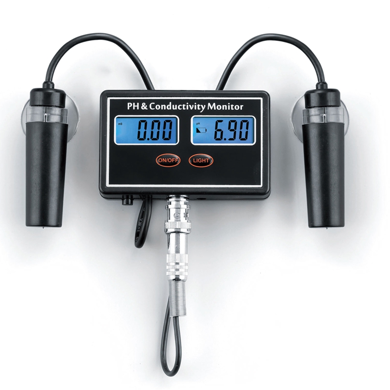 Aquarium Fish Online - Digital Online PH EC Monitor 0.01