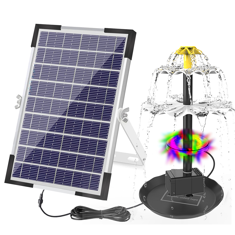 Aquarium Fish In Pond - Solar Fountain Pump for Bird Bath