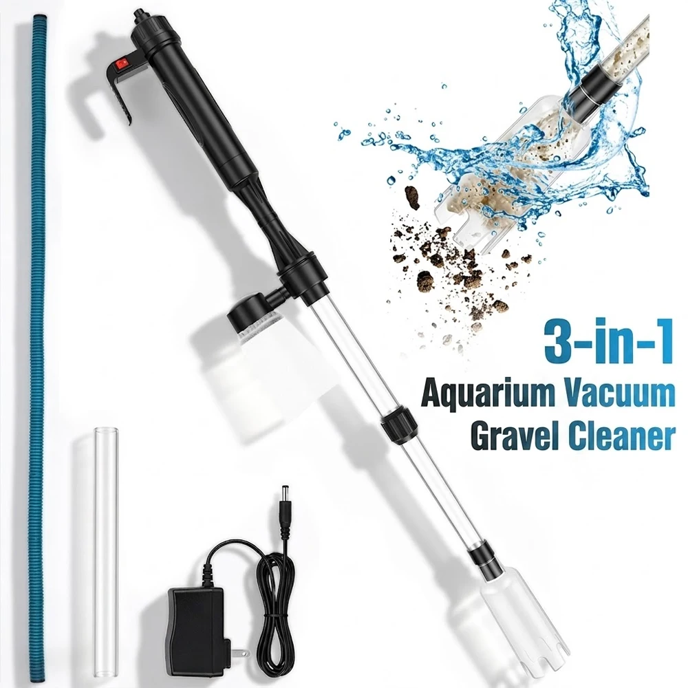 Gravel Vacuum Cleaner - Aquarium Vacuum Gravel Cleaner 3 in