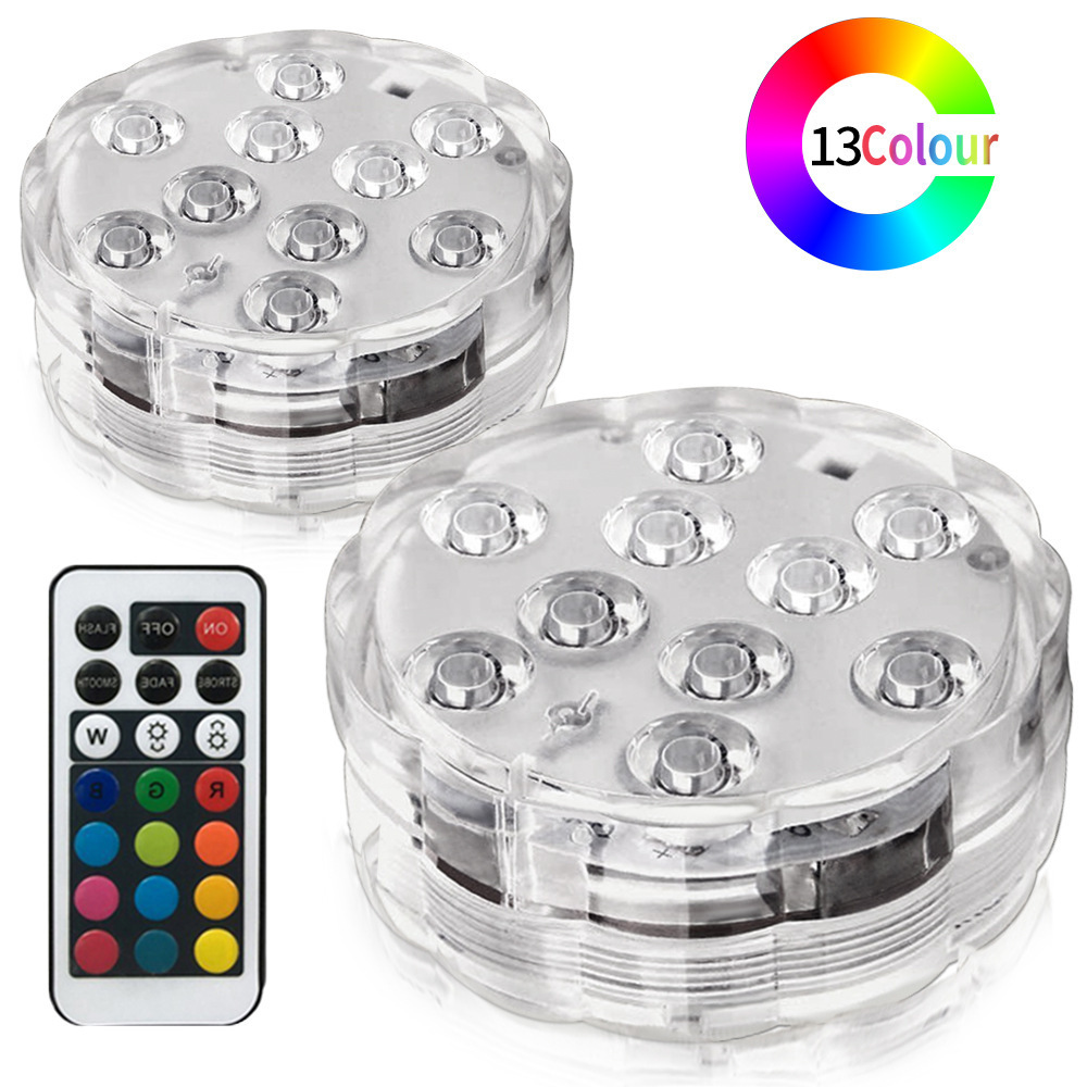 Aquarium Fish Rainbow - Diving lamp 13 sub waterproof pool