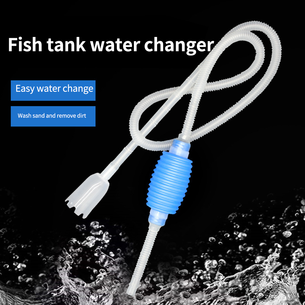 Cleaner Fish Aquarium - Aquarium Siphon Fish Tank Syphon Vacuum