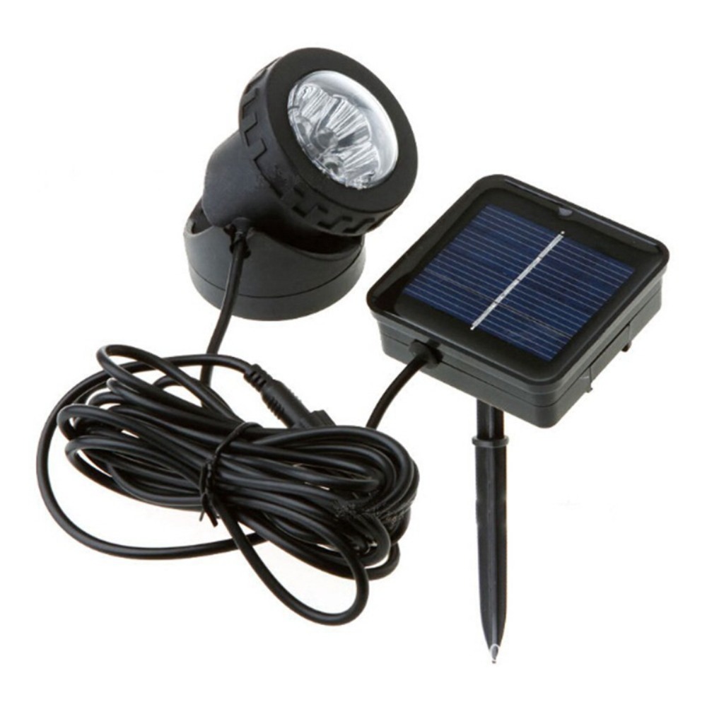 Aquarium Fish Lego - Dual Waterproof Solar Pond Spotlights 1.2V/3.7V