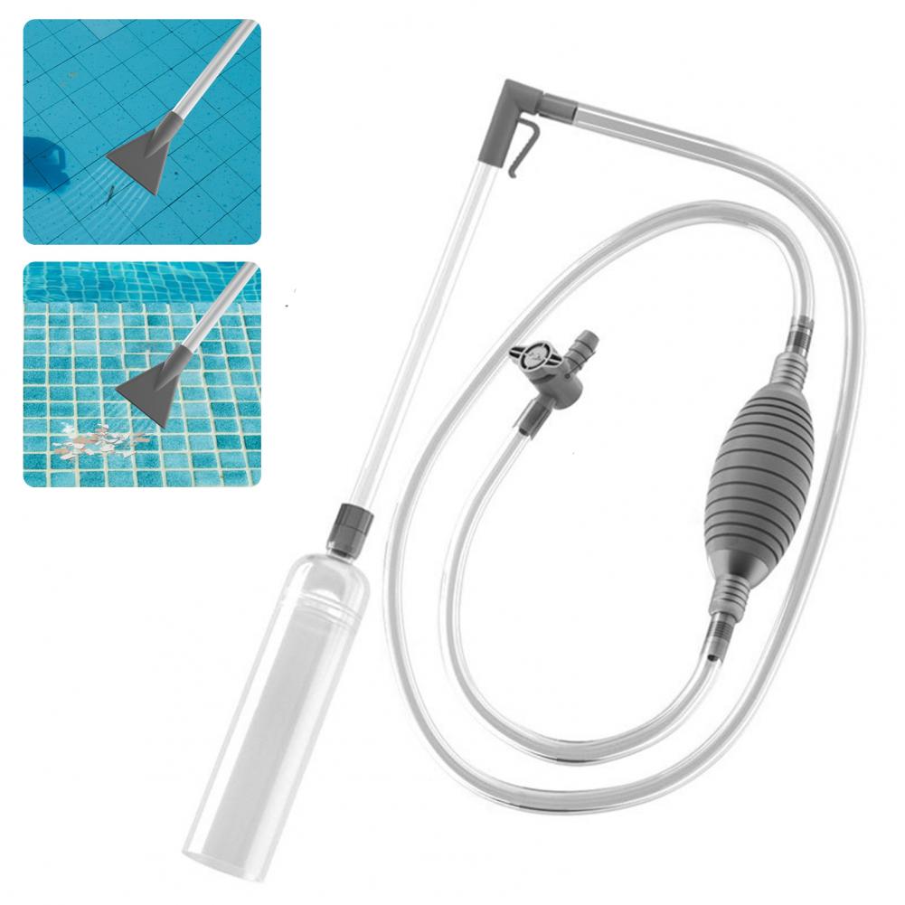 Cleaner Fish Aquarium - Swimming Pool Vacuum Cleaner With 2