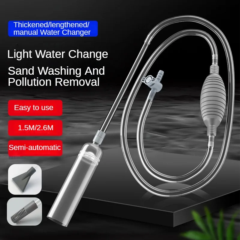 Gravel Vacuum Cleaner - Aquarium Siphon Vacuum Cleaner Fish Tank