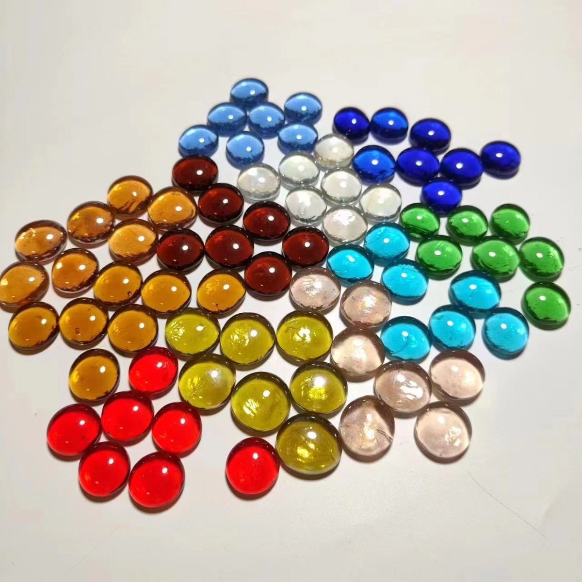 Aquarium Fish Ball - Glass flat bead Crystal Ball Decoration
