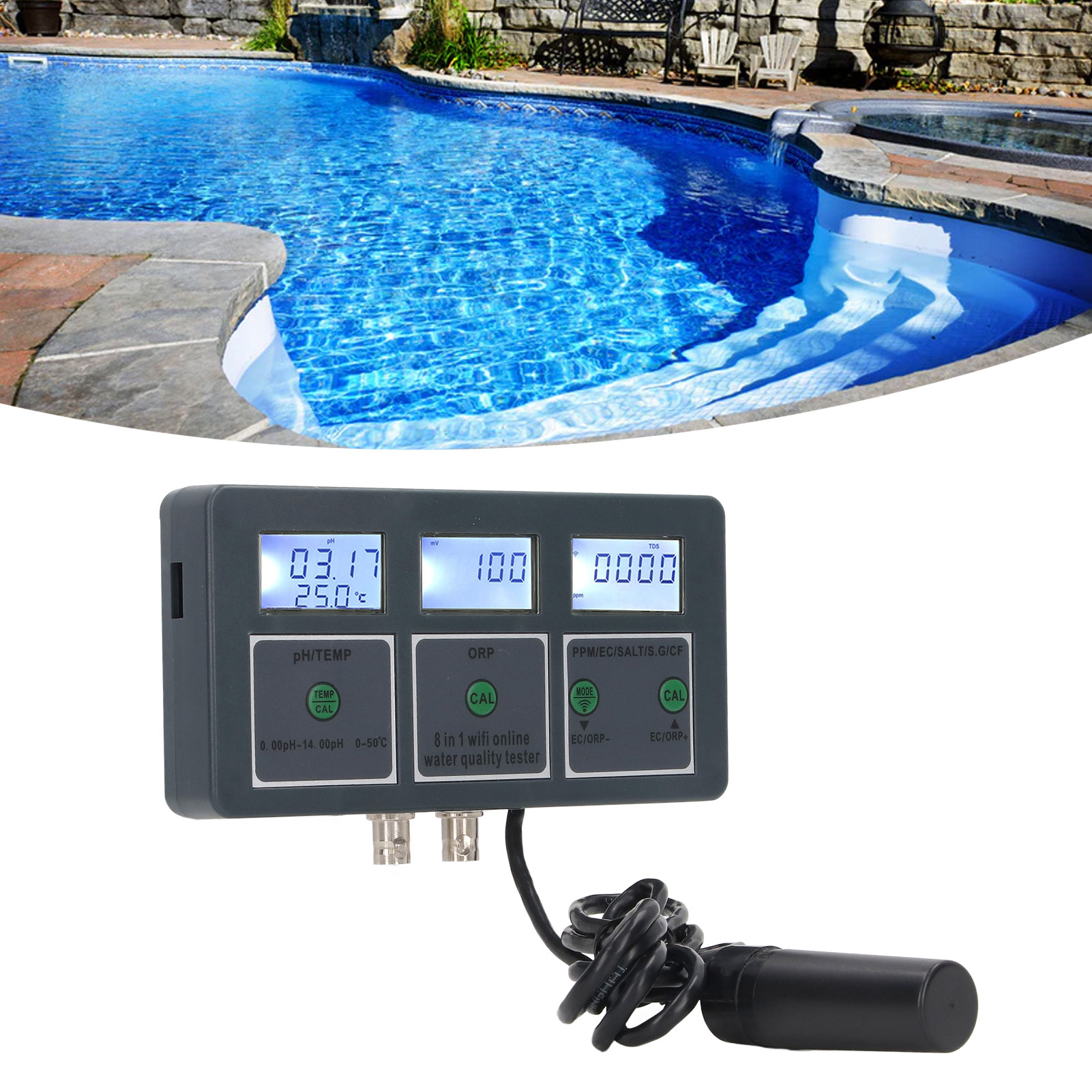 Aquarium Fish Online - Water Quality Tester Multi Parameter Water