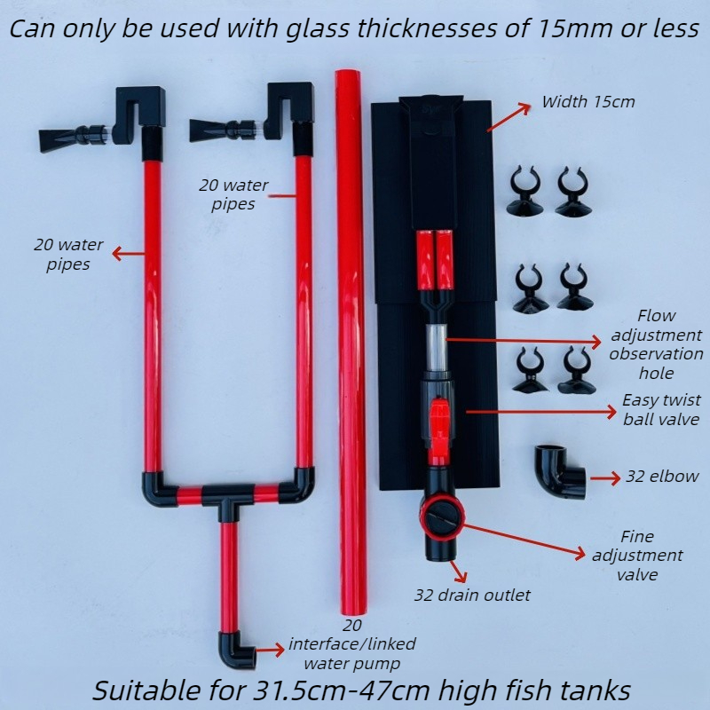 Siphon Aquarium Filter Double  - Cleaner Fish Aquarium review and price