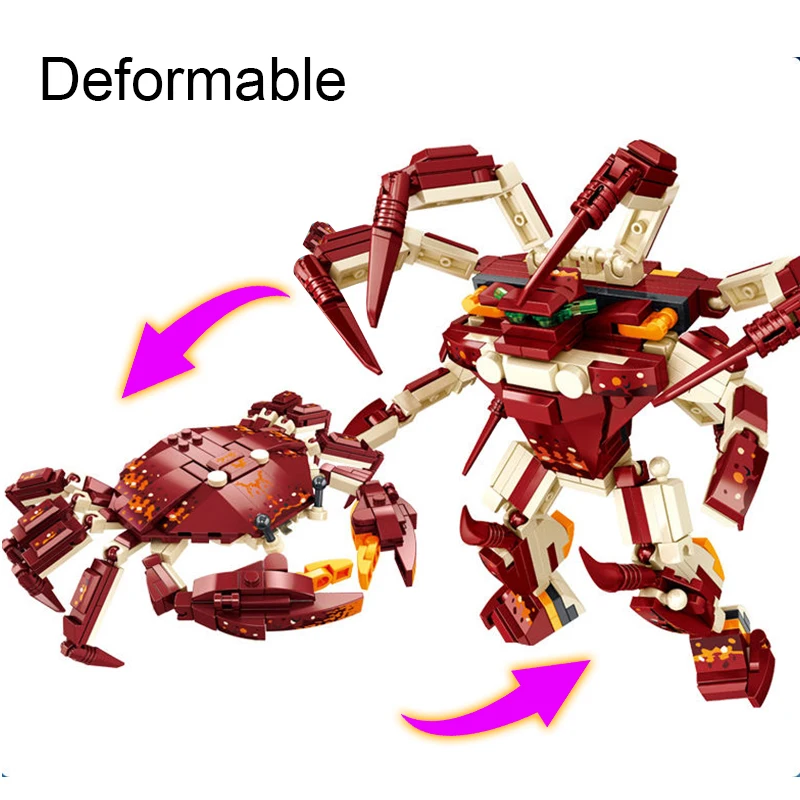 Creative Assembly Crab Ocean A - Aquarium Fish Lego review and price