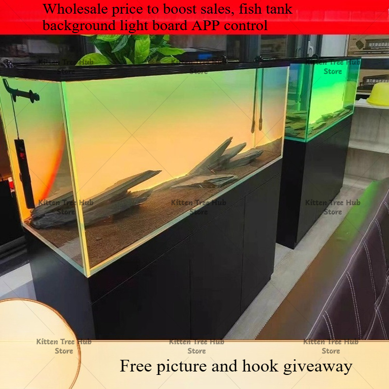 Fish Tank Background Board LED - Aquarium Fish Rainbow review and price