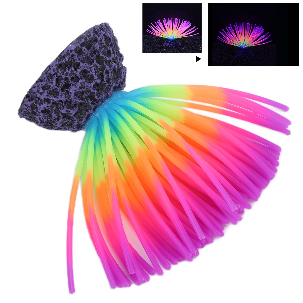 Colorful Aquarium Silicone Cor - Aquarium Fish Rainbow review and price