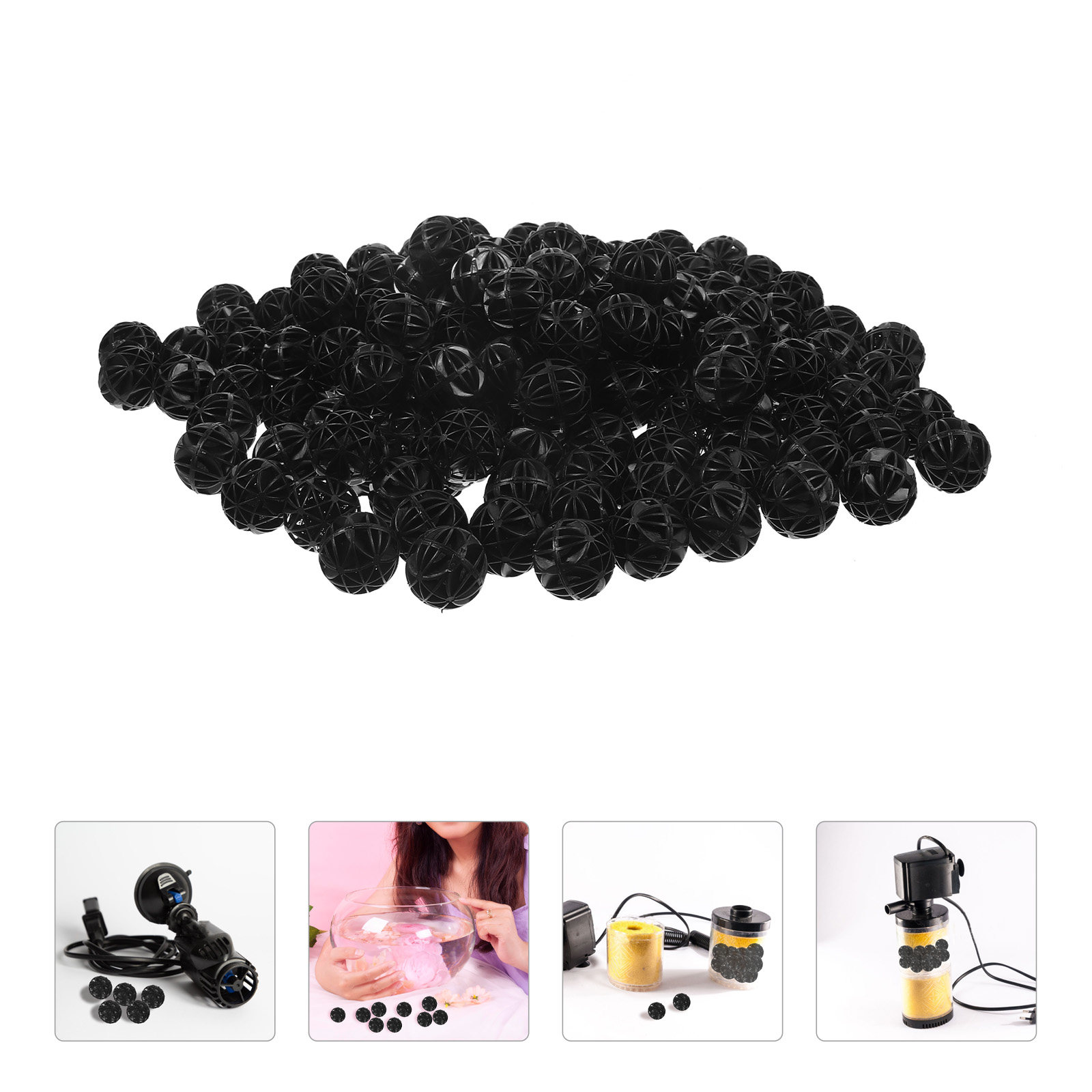 200Pcs Aquarium Bio Balls Filt - Aquarium Fish Ball review and price