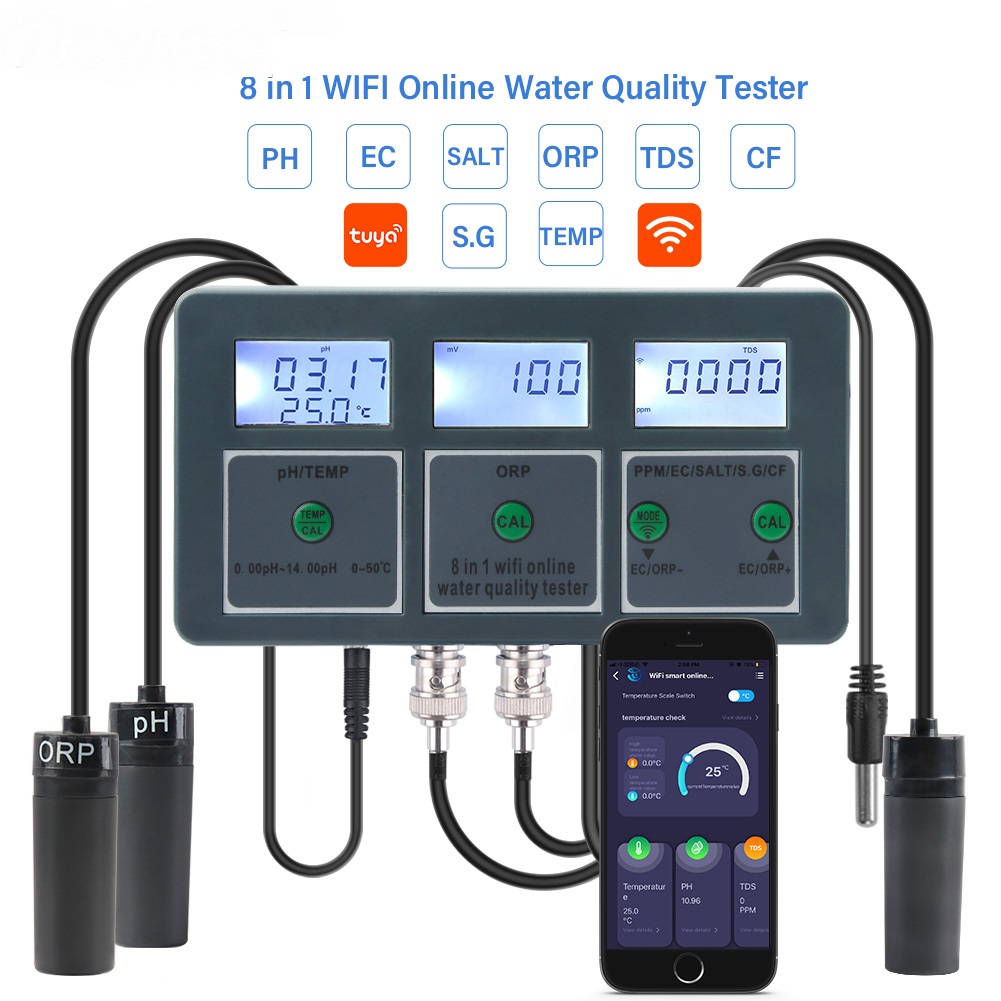 Tuya WiFi Digital PH ORP TDS E - Aquarium Fish Online review and price