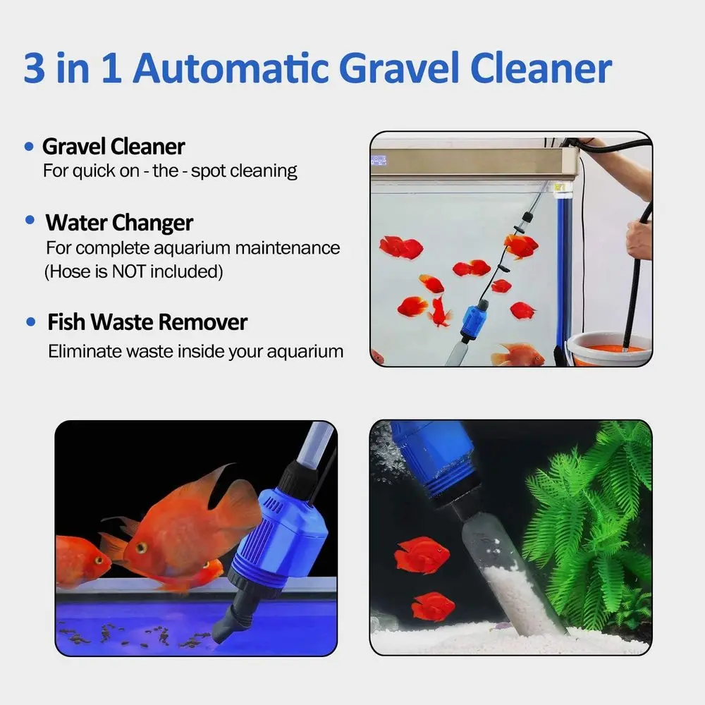 Sunsun HXS-02 Electric Aquariu - Gravel Vacuum Cleaner review and price