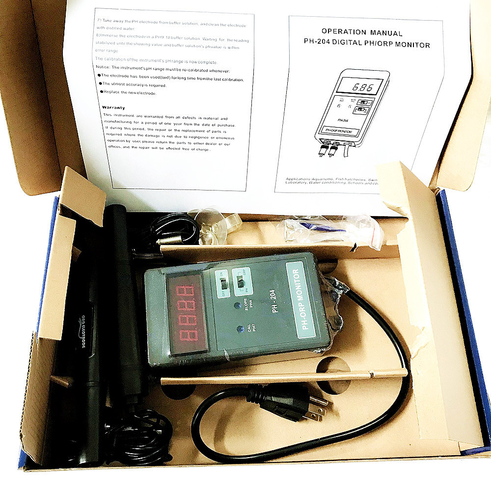 PH-204 Digital PH/ORP Meter wi - Aquarium Fish Online review and price
