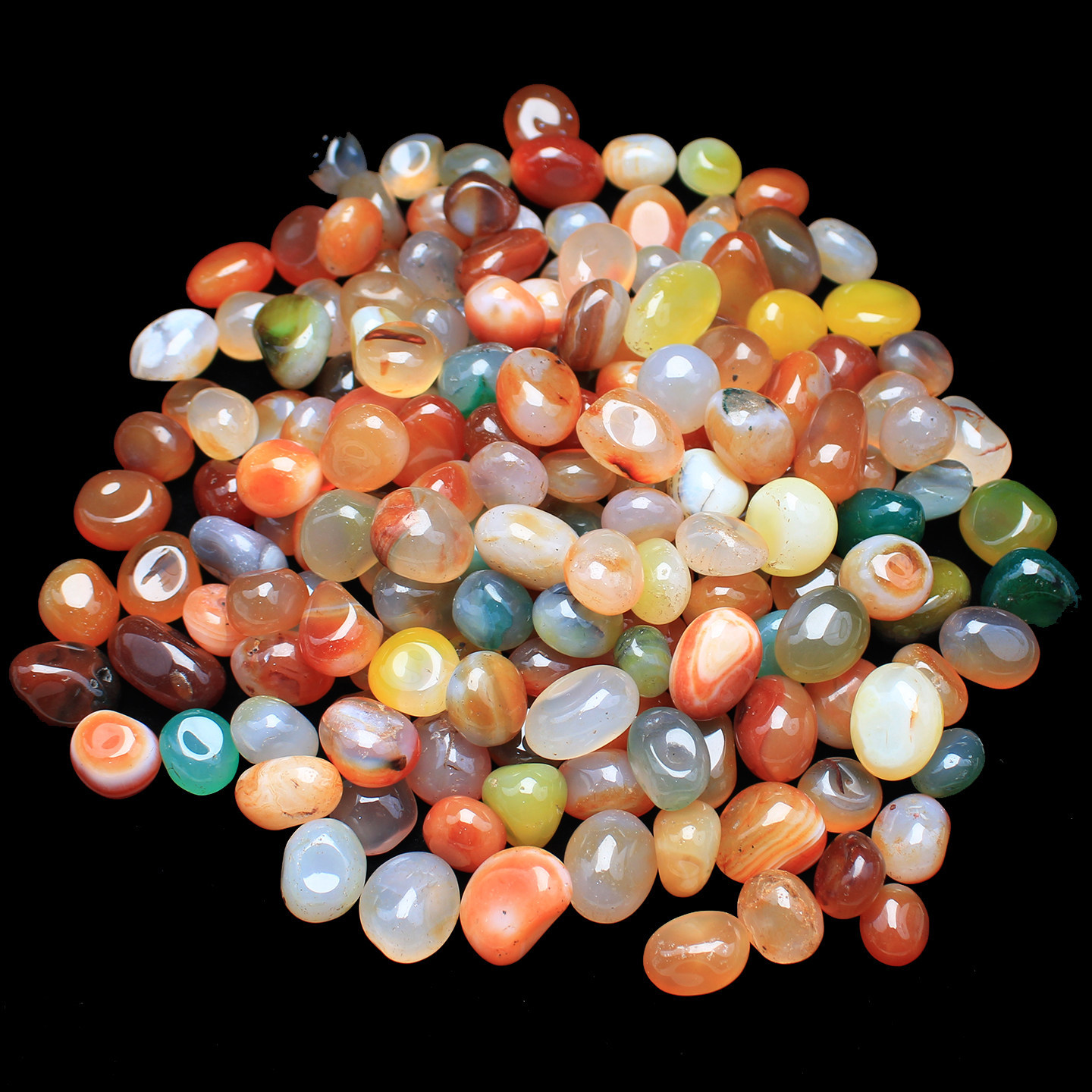 JH103 Natural Colorful Agate G - Aquarium Fish Rainbow review and price