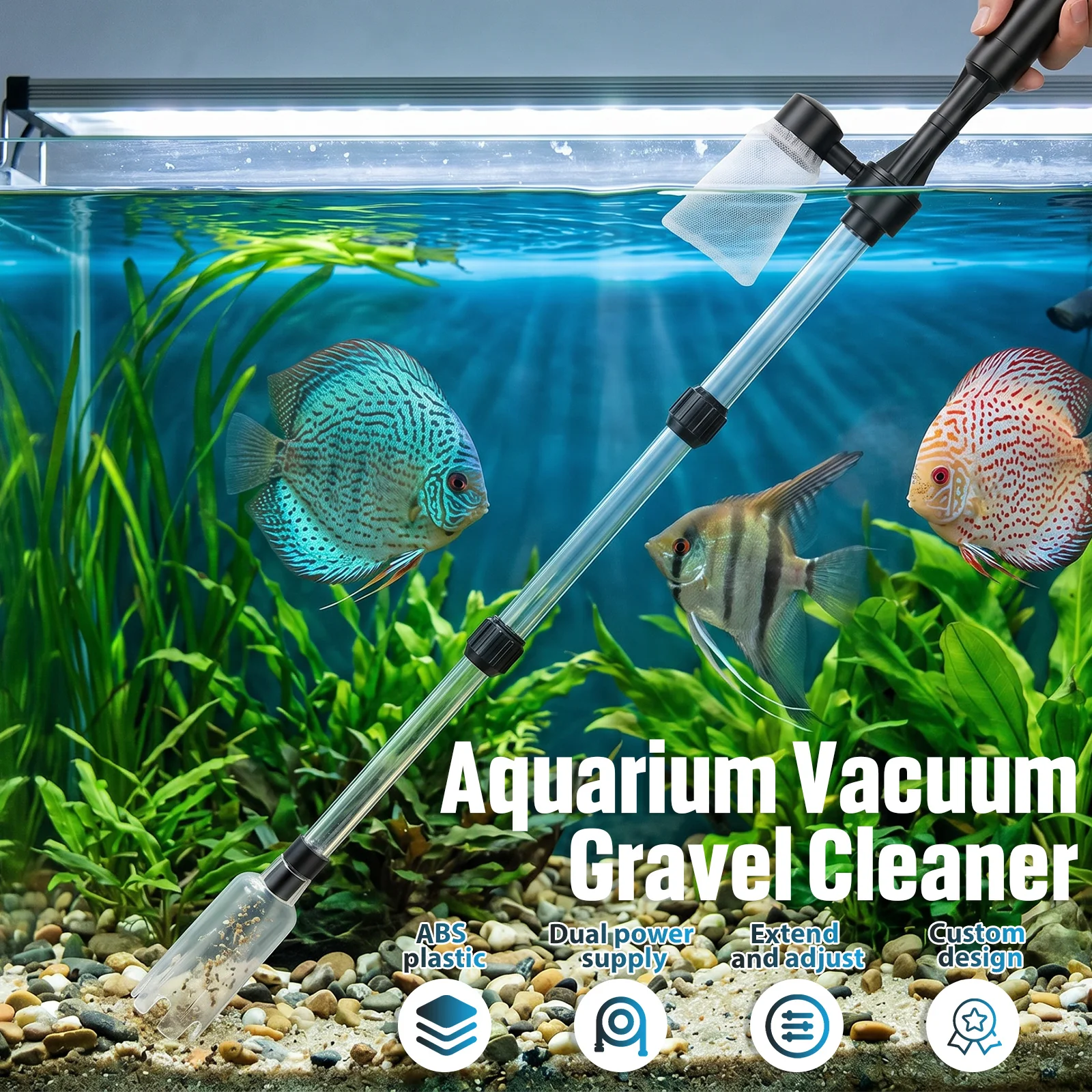 Aquarium Vacuum Gravel Cleaner - Gravel Vacuum Cleaner review and price