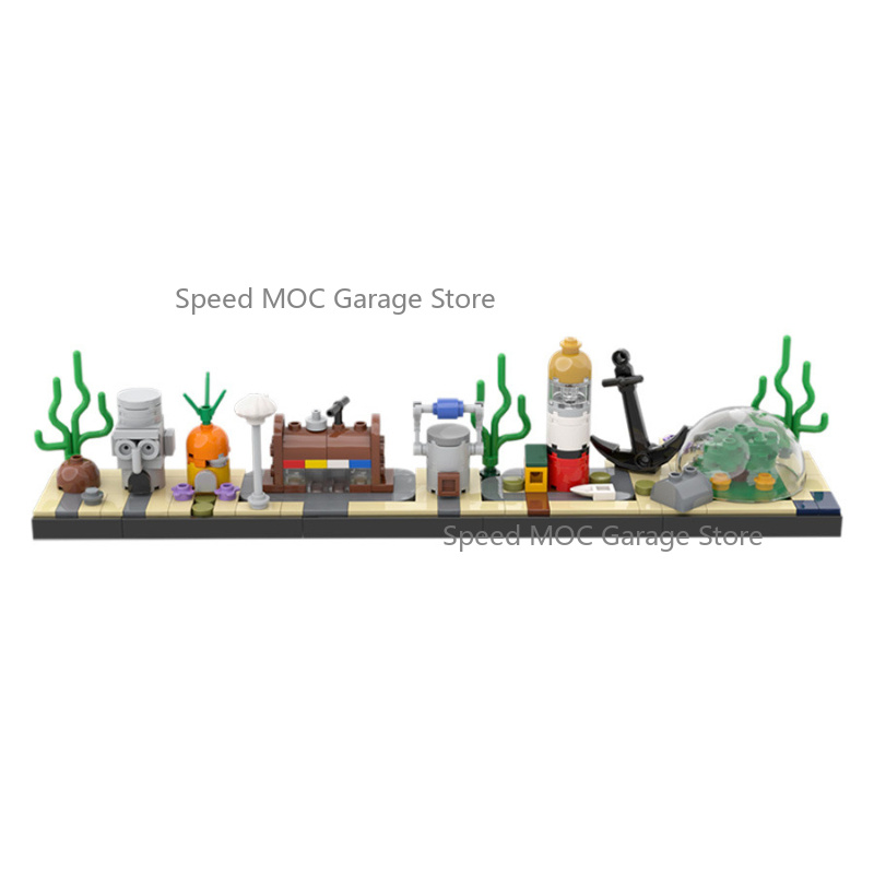 High-Detail Underwater Town Sk - Aquarium Fish Lego review and price