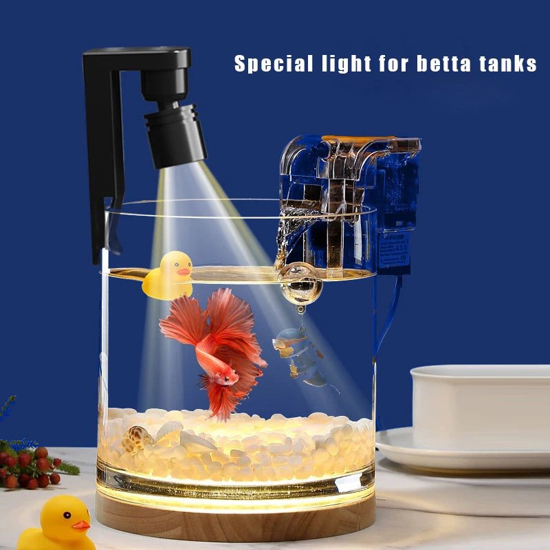 USB Mini Fish Tank LED Clip Li - Aquarium Fish Betta review and price