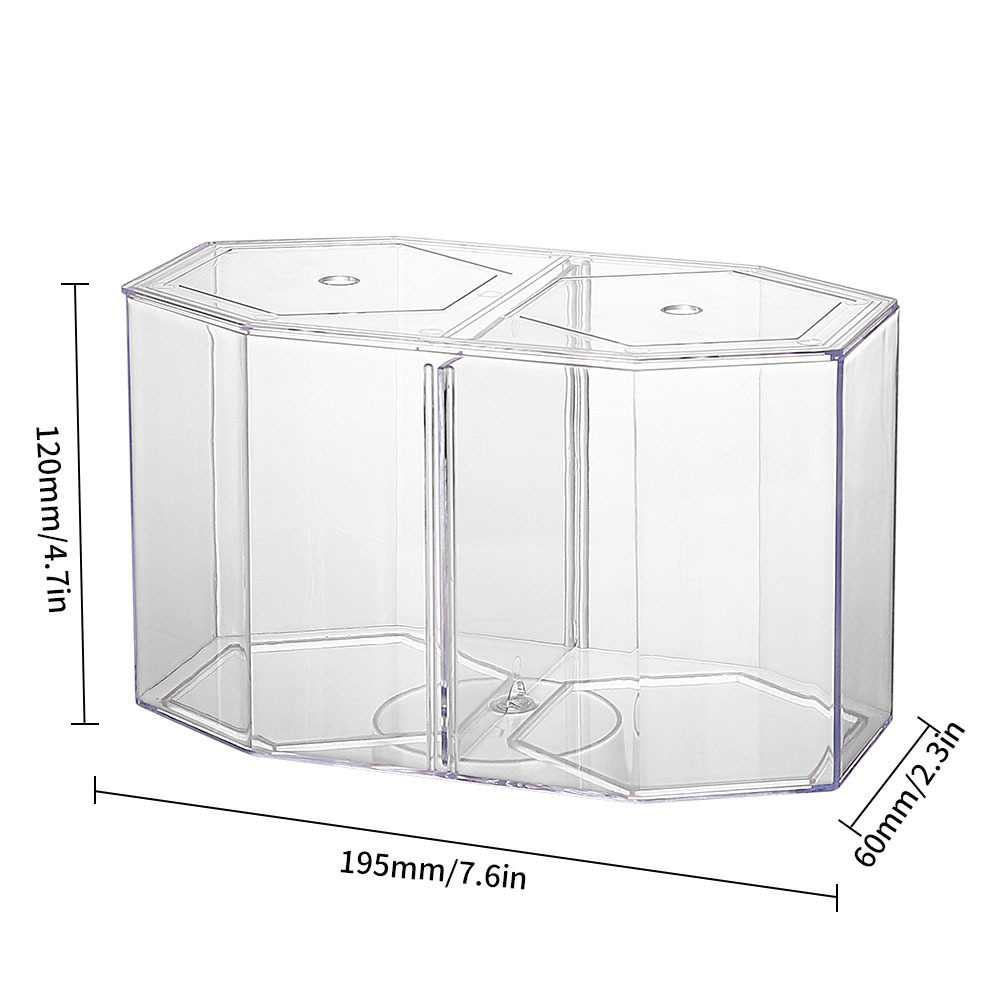 Acrylic Two Splits Guppy Fish  - Aquarium Fish Betta review and price