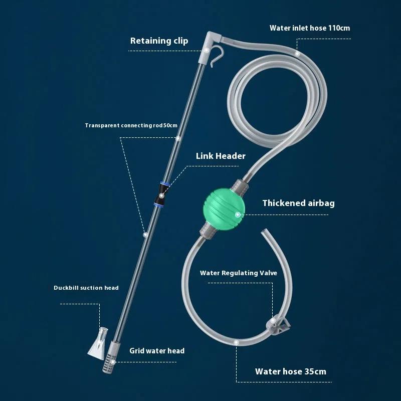 Aquarium Gravel Cleaner Syphon - Gravel Vacuum Cleaner review and price