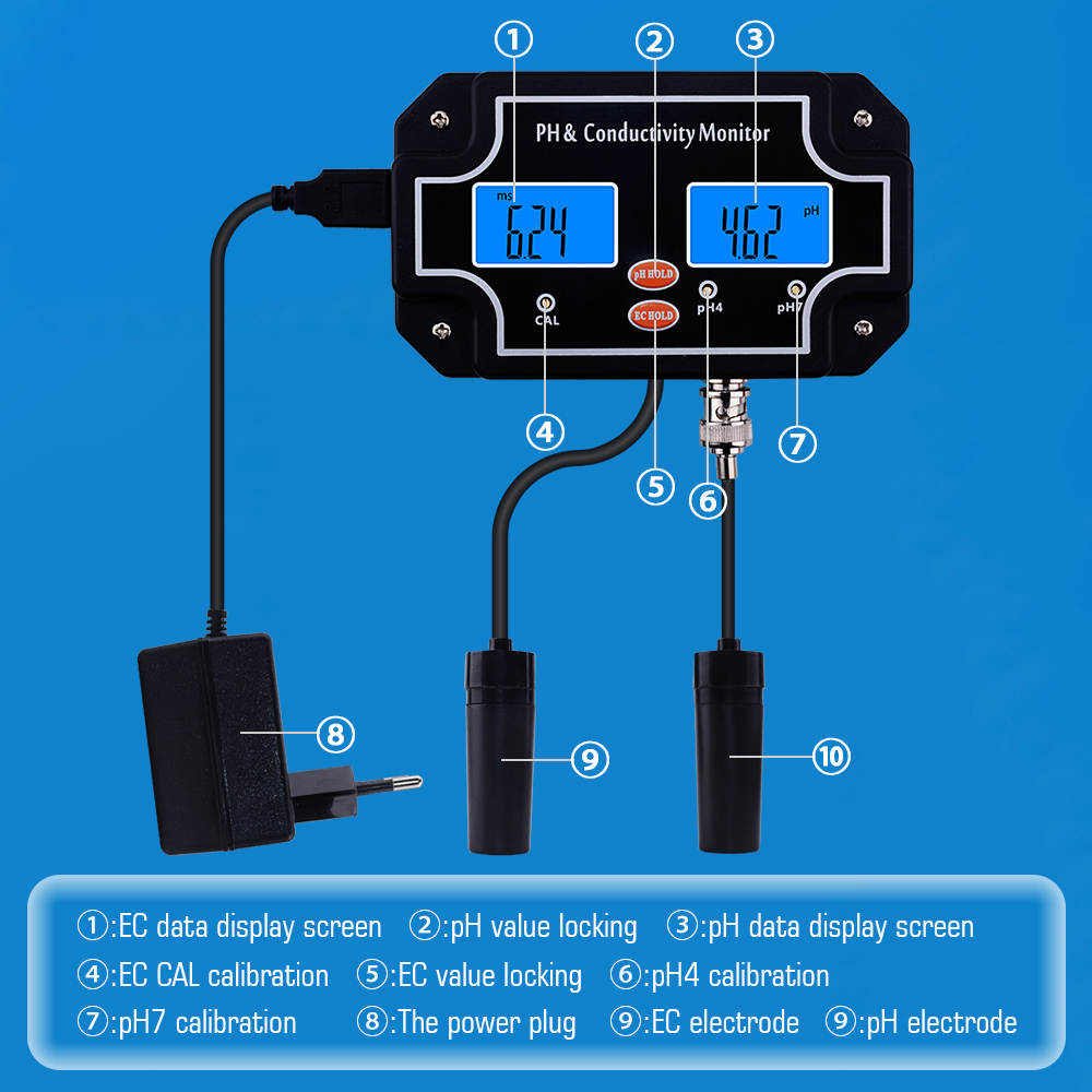 yieryi Digital Online PH/EC Co - Aquarium Fish Online review and price