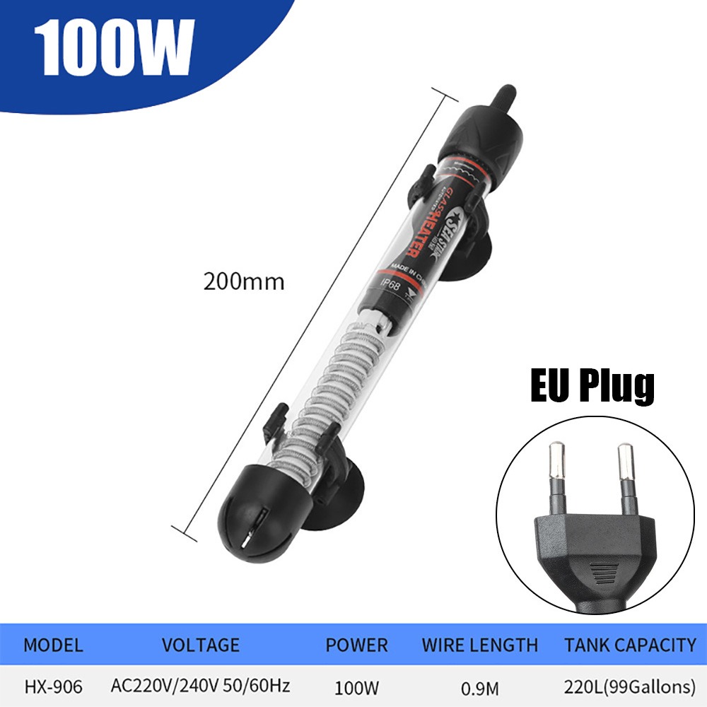 1Pcs 25W/50W/100W/200W/300W Th - Aquarium Heater Submersible review and price