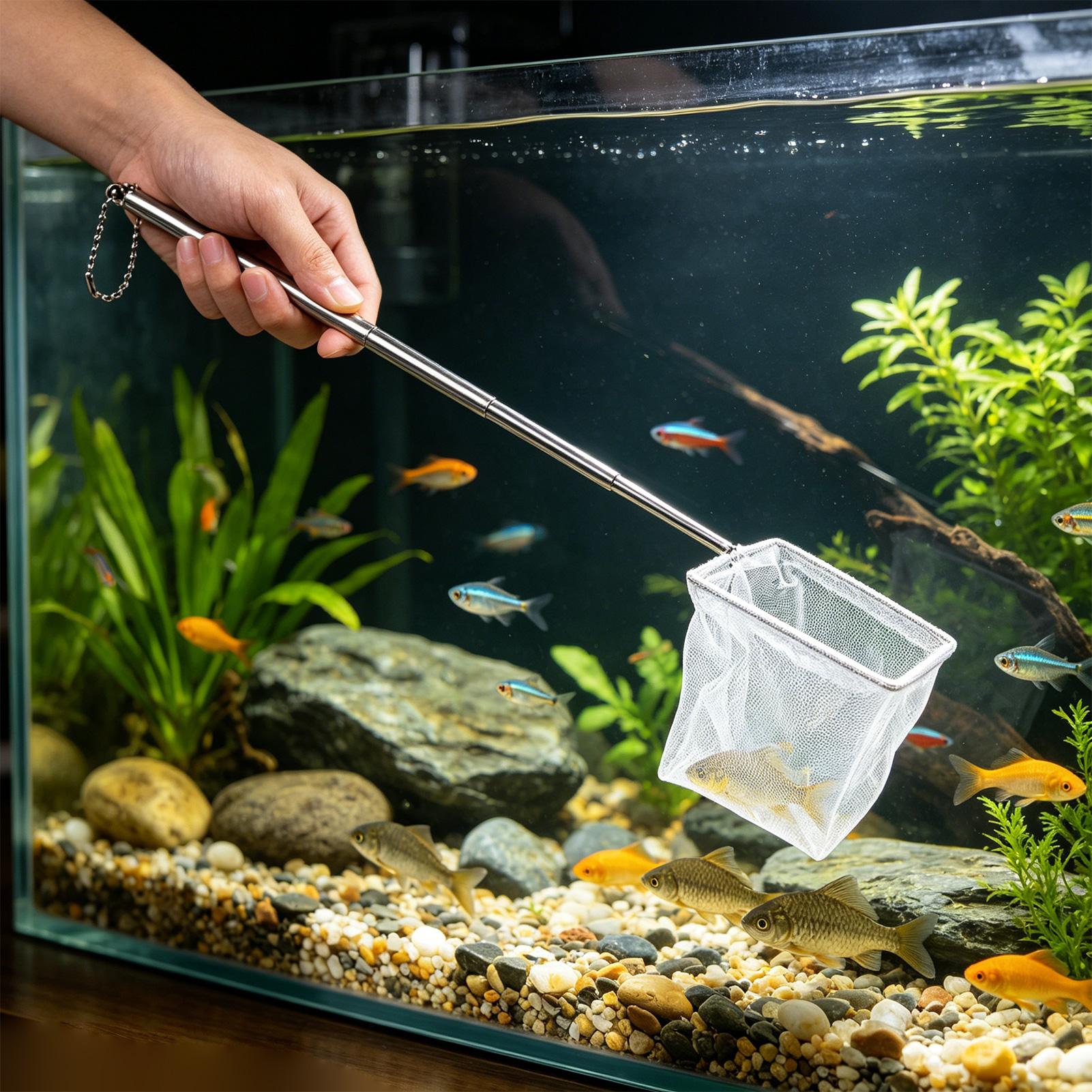 2pcs Small Fish Net Telescopic - Aquarium Fishland review and price