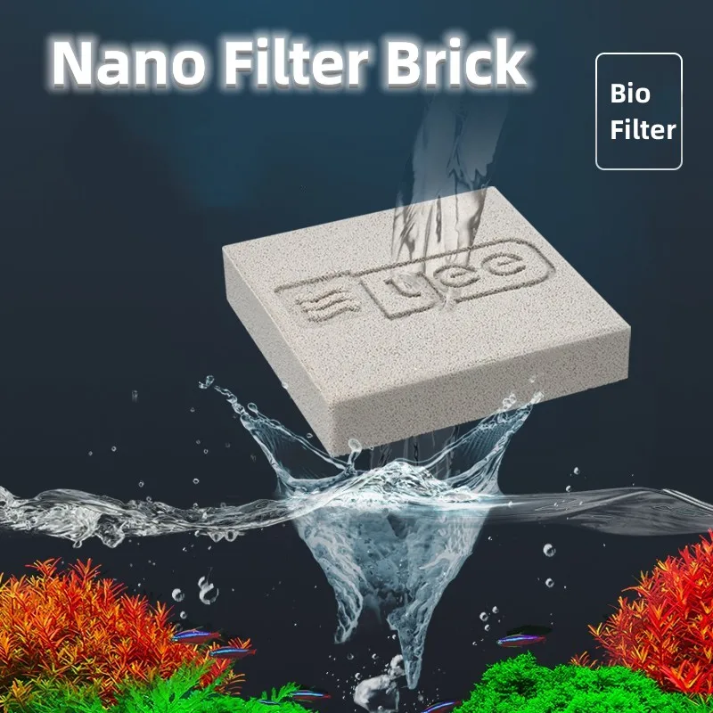 1/2pcs Fish Tank Nano Ceramic  - Aquarium Fish Lego review and price