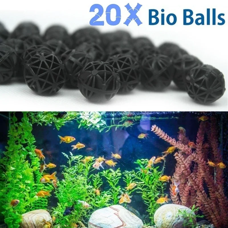 20Pcs 16mm Aquarium Filter Bio - Aquarium Fish Ball review and price