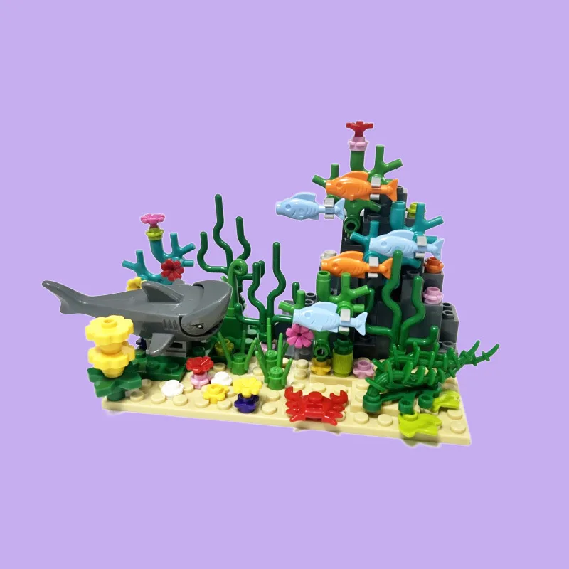 City MOC Aquarium Underwater W - Aquarium Fish Lego review and price